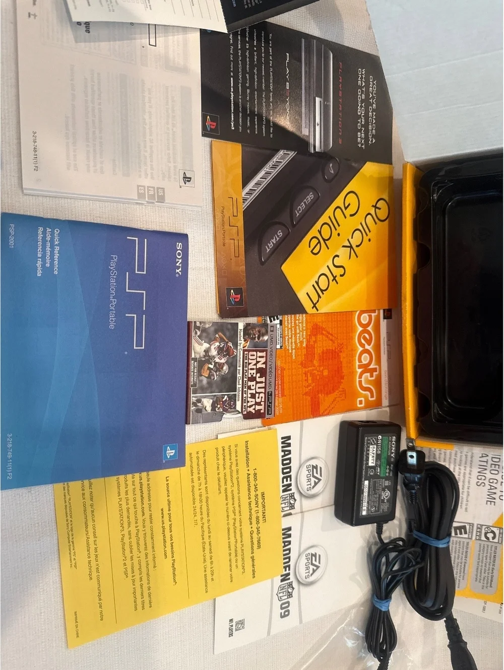 Sony PSP Limited Edition Blue Console with Madden NFL 09 Entertainment Pack